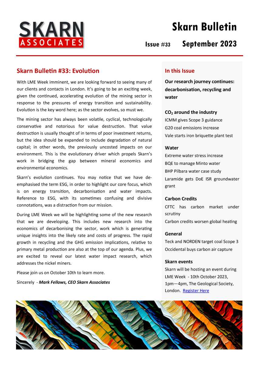 Skarn Bulletin #33