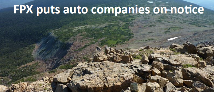 FPX puts auto companies on notice