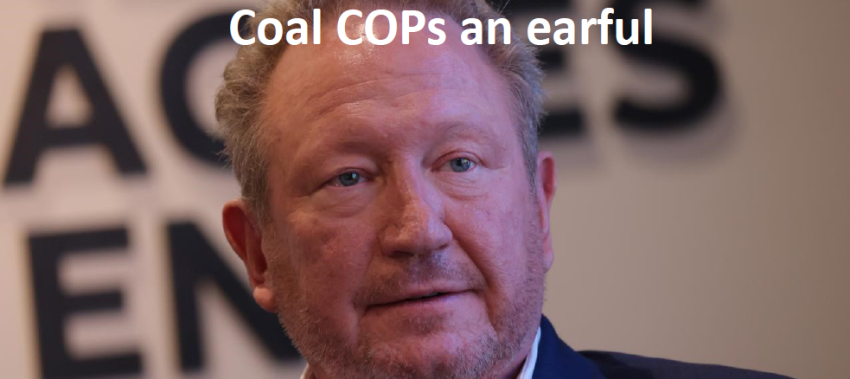 Coal COPs an earful