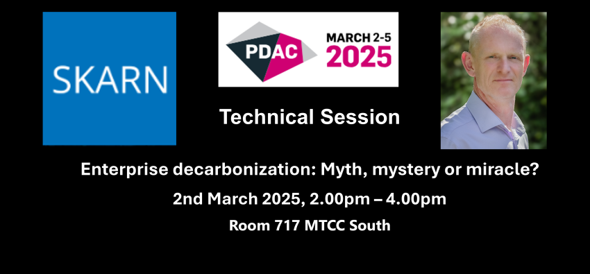 PDAC Technical Session - Enterprise decarbonization: Myth, mystery or miracle?